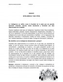 Inteligencia y sus tipos