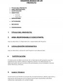 Esquema básico del proyecto