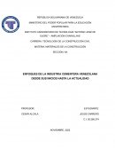 Enfoques de la industria cementera venezolana desde sus inicios hasta la actualidad