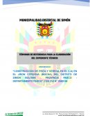 TDR Pistas y veredas