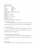 Caso clínico, entrevista