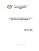 Plan estratégico de control de gestión para el mejoramiento de la eficacia y eficiencia de la fuerza trabajadora de la empresa Corpoelec, S.A