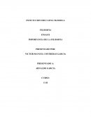 Importancia de la filosofia