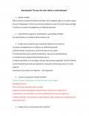 Documental "Yo soy uno más. Notas a contratiempo”