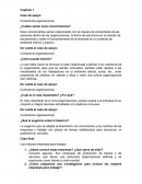 Consultoría organizacional ¿Cuáles serían esos conocimientos?