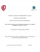 Relación entre motivación y síndrome de Burnout en la empresa EquiOriente Mexicana S.A DE C.V
