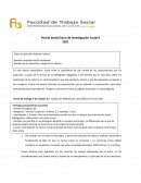 Parcial domiciliario de Investigación Social II