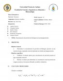 Determinación de peróxido de hidrogeno por permanganometría