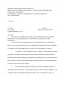 Analizar la teoría del valor y sus elementos aplicando sus principios a la descripción de casos particulares de la vida cotidiana