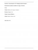 Secuencia Didáctica :El rostro de la oscuridad