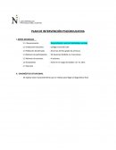Plan de intervención psicoeducativa