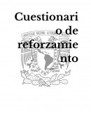 Cuestionario de reforzamiento