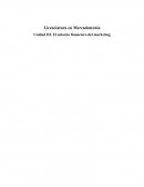 Entorno financiero del marketing