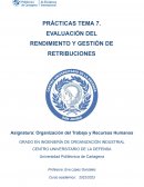Evaluación del rendimiento y gestión de retribuciones