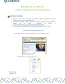 Pasar el filtro curricular