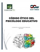 El Código Ético del psicólogo