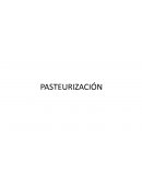 Pasteurización