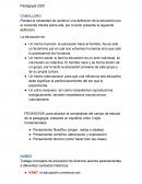 Resumen para exámen de pedagogía