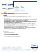 Proyectos internos de mejora