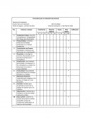 Evaluacion de 30 dias de personal