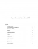 Aprovechamiento del litio en México al 2022
