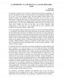 La represión a la mujer en la Casa de Bernarda Alba