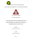 Analizar el impacto de los fertilizantes en los precios de productos agrícolas del mercado mayorista de Huancayo 2021 - 2023