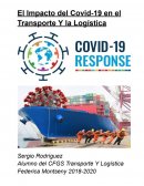 El Impacto del Covid-19 en el Transporte Y la Logística
