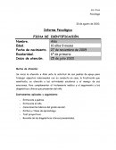 Informe Psicológico