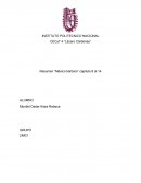 Sintesis de México Bárbaro cap 8 al 14