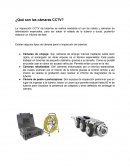 ¿Qué son las cámaras CCTV?