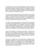 Ensayo industria textil