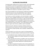 La dimensión trascendente