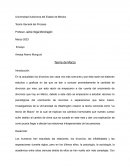 Teoría General del Proceso. Teoría de Marzo