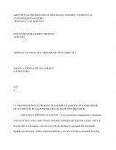 Mapa mental de preparacion de proceso de asesoria y servicio al consumidor financiero