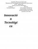 Innovación y gestión tecnológica