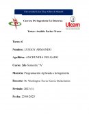 Análisis Packet Tracer