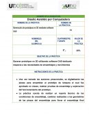 Generación de prototipos en 3D mediante software CAD