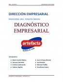 Diagnóstico empresarial Artefacta S.A