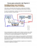 Guía para solución del Sprint 4