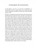 El relato sagrado del mundo americano