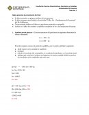 Taller : Fundamentos de Economia