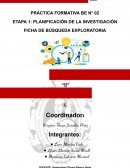 Práctica formativa BE n° 02 etapa 1: Planificación de la investigación