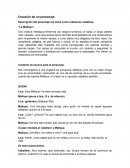 Creación de personaje “La Mafique”