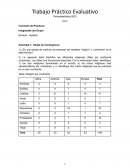 Trabajo Práctico Evaluativo . Psicoestadística