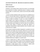 Mecanismos de resolución de conflictos