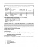Descripción de puesto por competencias laborales.Auxiliar Administrativo