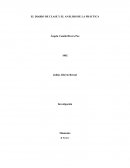 El diario de clase y el análisis de la práctica