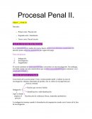 Procesal Penal II