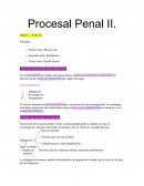 Procesal Penal II